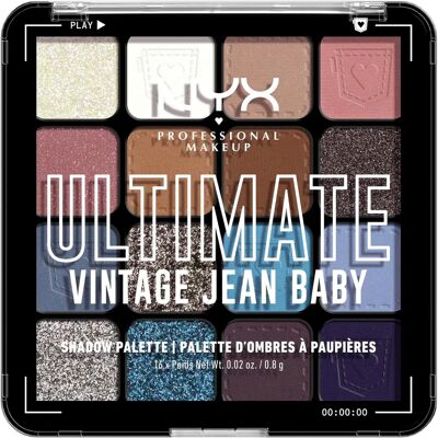 NYX Professional Makeup Vintage Jean Baby Lidschattenpalette - Lidschattenpalette NYX Professional Makeup Vintage Jean Baby Lidschattenpalette - Lidschattenpalette