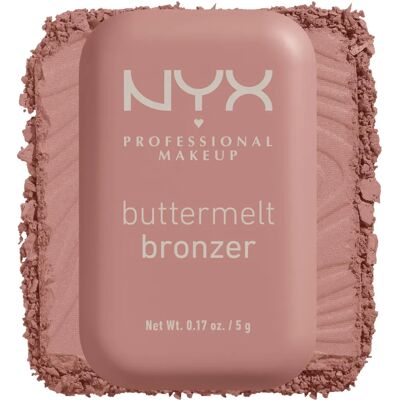 NYX Professional Makeup Buttermelt Bronzer - Shade 01 Butta Cup - Longwear, Natural, Vegan NYX Professional Makeup Buttermelt Bronzer - Shade 01 Butta Cup - Longwear, Natural, Vegan