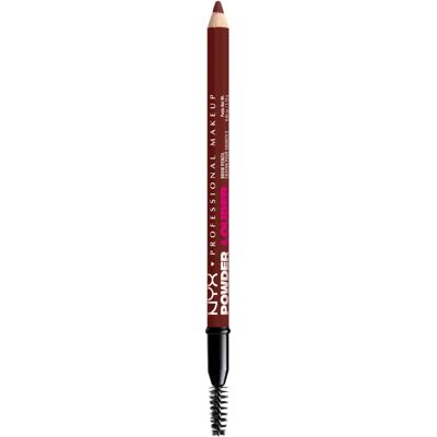 NYX Professional Makeup Powder Louder Effect Eyebrow Pencil - Black Cherry NYX Professional Makeup Powder Louder Effect Eyebrow Pencil - Black Cherry