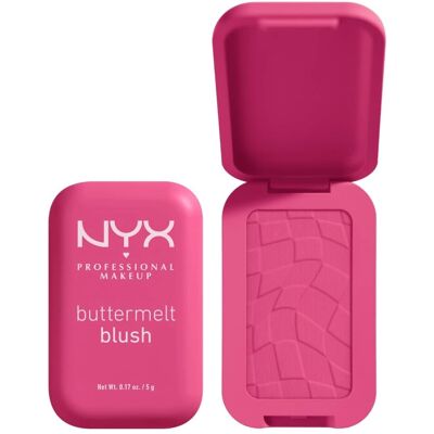 NYX Professional Makeup Buttermelt Blush - Melting, 12 Shades, 12H Wear NYX Professional Makeup Buttermelt Blush - Melting, 12 Shades, 12H Wear