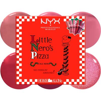 NYX Professional Makeup Little Nero's Pizza Lip Gloss-Set - Limitierte Edition NYX Professional Makeup Little Nero's Pizza Lip Gloss-Set - Limitierte Edition