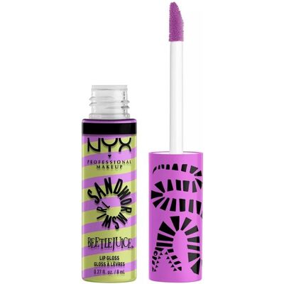 NYX Professional Makeup Beetlejuice Sandworm Swirl Lila Lipgloss - Lip Gloss NYX Professional Makeup Beetlejuice Sandworm Swirl Lila Lipgloss - Lip Gloss