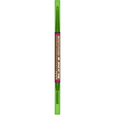 NYX Professional Makeup Blade & Shade Vaaleanruskea kulmakynä NYX Professional Makeup Blade & Shade Vaaleanruskea kulmakynä
