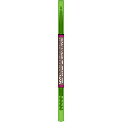 NYX Professional Makeup Blade & Shade kulmakynä - Viileä tuhka ruskea NYX Professional Makeup Blade & Shade kulmakynä - Viileä tuhka ruskea
