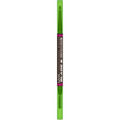 NYX Professional Makeup Blade & Shade Øyenbrynspenn i Aske Brun - Øyenbryn type NYX Professional Makeup Blade & Shade Øyenbrynspenn i Aske Brun - Øyenbryn type