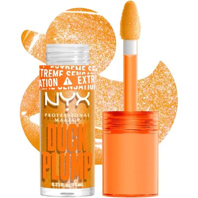 NYX Professional Makeup Duck Plump Lip Gloss - Flippin Slime - Holografisk Glans NYX Professional Makeup Duck Plump Lip Gloss - Flippin Slime - Holografisk Glans