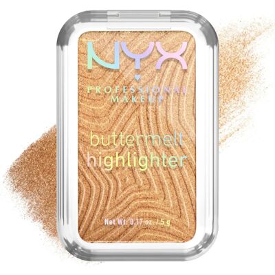 NYX Professional Makeup Buttermelt Highlighter - Säteilevä Hehku NYX Professional Makeup Buttermelt Highlighter - Säteilevä Hehku