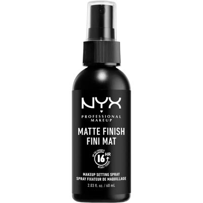 NYX Professional Makeup Matte Finish Settingspray - Langvarig, 60 ml NYX Professional Makeup Matte Finish Settingspray - Langvarig, 60 ml