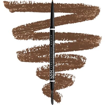 Crayon à sourcils micro de NYX Professional Makeup - Chocolat - Outil précis Crayon à sourcils micro de NYX Professional Makeup - Chocolat - Outil précis