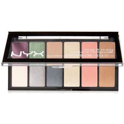 NYX PROFESSIONAL MAKEUP - Go-to Palette Bon Voyage - Bon Voyage - 0.54 oz - Palette de fards à paupi - Publicité NYX PROFESSIONAL MAKEUP - Go-to Palette Bon Voyage - Bon Voyage - 0.54 oz - Palette de fards à paupi - Publicité