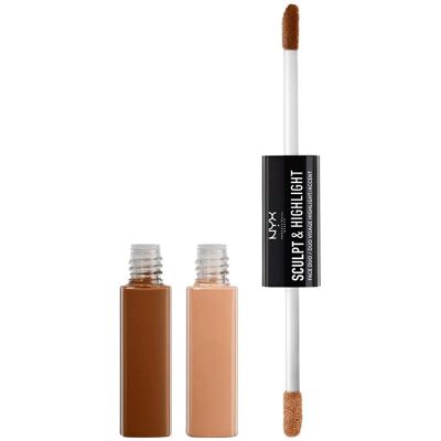 NYX Sculpt & Highlight Face Duo - Cinnamon/Peach - Face Duo NYX Sculpt & Highlight Face Duo - Cinnamon/Peach - Face Duo