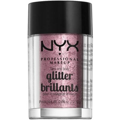 NYX Professional Makeup Roze Gezicht & Lichaams Glitter - Glitter voor gezicht en lichaam NYX Professional Makeup Roze Gezicht & Lichaams Glitter - Glitter voor gezicht en lichaam