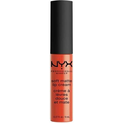 NYX Soft Matte Lip Cream - San Juan - Rouge à lèvres - Publicité NYX Soft Matte Lip Cream - San Juan - Rouge à lèvres - Publicité