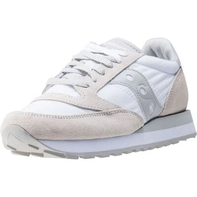 Saucony Jazz Original Blanc Gris - Baskets - Publicité Saucony Jazz Original Blanc Gris - Baskets - Publicité