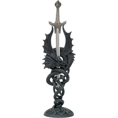 Nemesis Now Celtic Realm Black Dragon Sword - Letter Opener Nemesis Now Celtic Realm Black Dragon Sword - Letter Opener