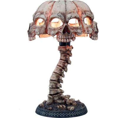 Nemesis Now Atrocity Skull & Spinal Cord Bone Desk Table Lamp Light Gothic Resin Nemesis Now Atrocity Skull & Spinal Cord Bone Desk Table Lamp Light Gothic Resin