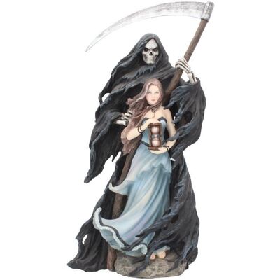 Nemesis Now Summon The Reaper Gothic Figurine - Figurină gotică de Anne Stokes Femeie și Reaper Ornament Nemesis Now Summon The Reaper Gothic Figurine - Figurină gotică de Anne Stokes Femeie și Reaper Ornament