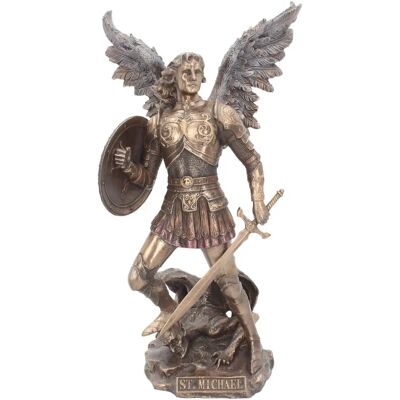 Nemesis Now Michael 38.5cm Bronze Angel Figurine Nemesis Now Michael 38.5cm Bronze Angel Figurine