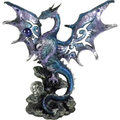 Figurine de Dragon Bleu Nemesis Now - 26cm - Décoration Mystique - Publicité Figurine de Dragon Bleu Nemesis Now - 26cm - Décoration Mystique - Publicité