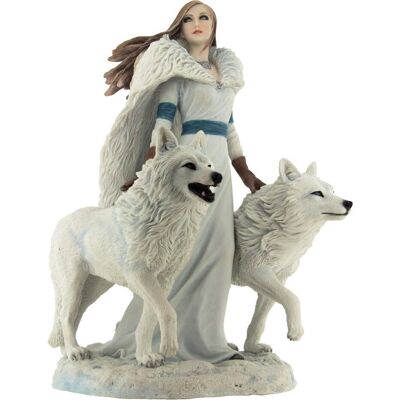 Anne Stokes Winter Guardians statuette - 23cm Fantasy figur - Resin collectible - Official license Anne Stokes Winter Guardians statuette - 23cm Fantasy figur - Resin collectible - Official license