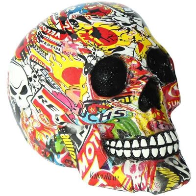 Nemesis Now Nemesis Pop Art Schädel - 19cm Figur Nemesis Now Nemesis Pop Art Schädel - 19cm Figur