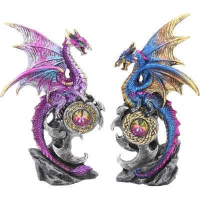 Nemesis Now Juego de 2 Protectores de Dragón - 15 cm - Figuras Nemesis Now Juego de 2 Protectores de Dragón - 15 cm - Figuras
