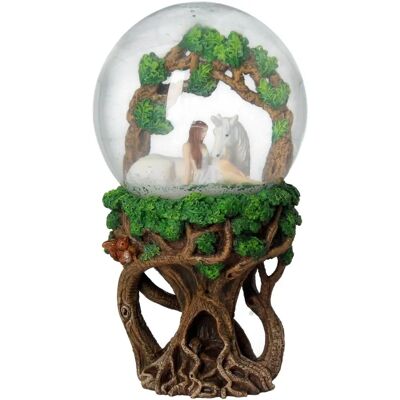 Nemesis Now Anne Stokes Reines Herz Einhorn Schneekugel - Schneekugel Nemesis Now Anne Stokes Reines Herz Einhorn Schneekugel - Schneekugel