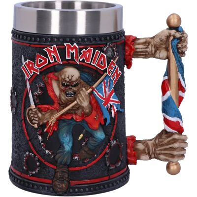 Iron Maiden Trooper Muki - Metallinen keräilyharja - 14cm Iron Maiden Trooper Muki - Metallinen keräilyharja - 14cm