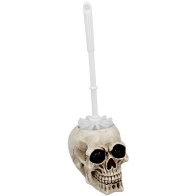Support pour brosse de toilette crâne Nemesis Now - Accessoire salle de bain unisexe Support pour brosse de toilette crâne Nemesis Now - Accessoire salle de bain unisexe