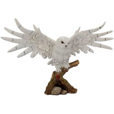 Figure chouette enneigée Nemesis Now - Résine 38cm - Publicité Figure chouette enneigée Nemesis Now - Résine 38cm - Publicité