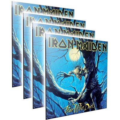 Iron Maiden - Fear Of The Dark - Crystal Clear Wall Art Iron Maiden - Fear Of The Dark - Crystal Clear Wall Art