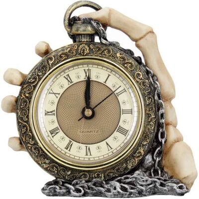 Nemesis Now Skelet Hand Clock - Gothic Klok Nemesis Now Skelet Hand Clock - Gothic Klok