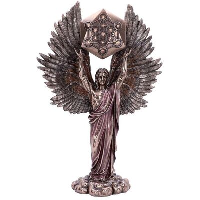 Nemesis Now Metratron Bronze Figurine - 35cm Angel Sacred Geometry Nemesis Now Metratron Bronze Figurine - 35cm Angel Sacred Geometry