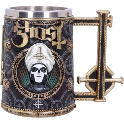 Ghost Papa Emeritus III Meliora Gold Tankard - Tazza Ghost Papa Emeritus III Meliora Gold Tankard - Tazza