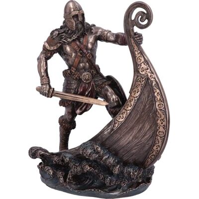 Brązowa figurka wikingowego doku Nemesis Now - 24cm Brązowa figurka wikingowego doku Nemesis Now - 24cm