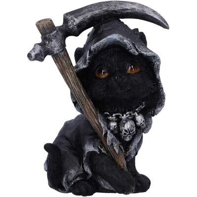 Figurinha Nemesis Now Amara A Morte Gato - 10,2cm - Coleção Gótica Figurinha Nemesis Now Amara A Morte Gato - 10,2cm - Coleção Gótica