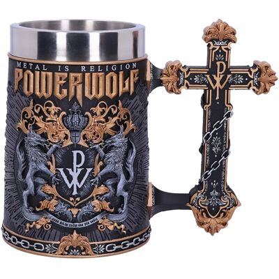 Powerwolf Tankard - Metal Is Religion - Unisex - Multicolour Powerwolf Tankard - Metal Is Religion - Unisex - Multicolour