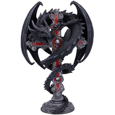 Nemesis Now Anne Stokes Gothic Guardian Drachenkreuz Kerzenhalter 265cm Schwarz Nemesis Now Anne Stokes Gothic Guardian Drachenkreuz Kerzenhalter 265cm Schwarz