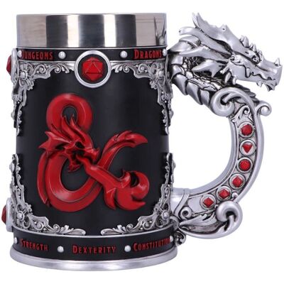 Tankard D&D Nemesis Now B5358S0 Noir - Jeu de Rôle Fantastique - Publicité Tankard D&D Nemesis Now B5358S0 Noir - Jeu de Rôle Fantastique - Publicité