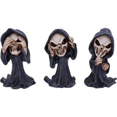 Nemesis Now Trois Sages Faucheurs - Statue Gothique Unisexe Nemesis Now Trois Sages Faucheurs - Statue Gothique Unisexe
