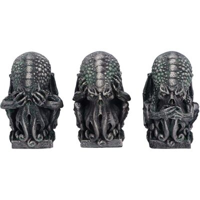 Nemesis Now Cthulhu Figurine Three Wise Cthulhu 7 cm - Figurine Nemesis Now Cthulhu Figurine Three Wise Cthulhu 7 cm - Figurine