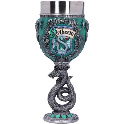 Bicchiere Slytherin di Harry Potter - Tazza da Collezione - Licenza Ufficiale - 19,5cm Bicchiere Slytherin di Harry Potter - Tazza da Collezione - Licenza Ufficiale - 19,5cm