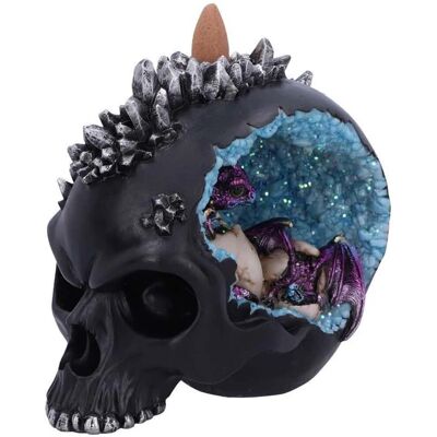 Nemesis Now Crystal Hatchlings Black Skull Backflow Incense Burner - Product Type Nemesis Now Crystal Hatchlings Black Skull Backflow Incense Burner - Product Type