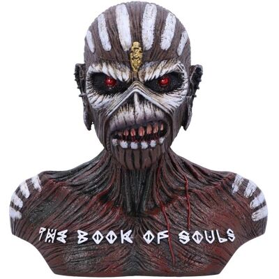 Iron Maiden Livre des âmes - Figurine en Noir - Publicité Iron Maiden Livre des âmes - Figurine en Noir - Publicité