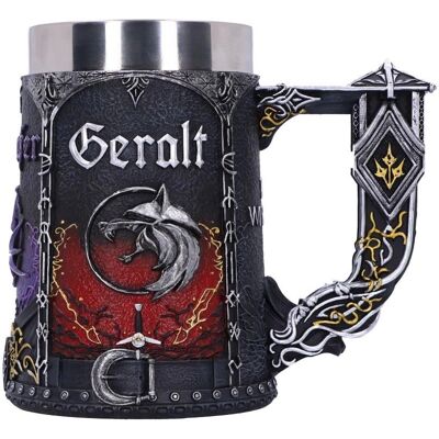 Nemesis Now B5971V2 Tankard - Das Sammlerstück aus The Witcher - Handbemalt Nemesis Now B5971V2 Tankard - Das Sammlerstück aus The Witcher - Handbemalt