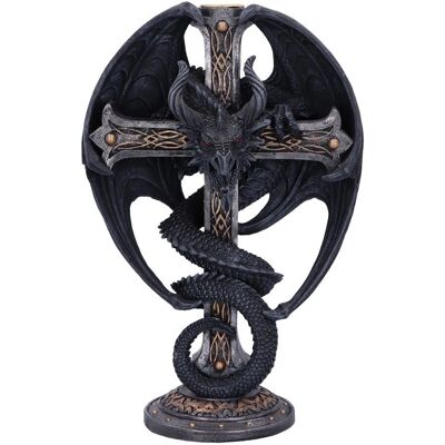 Nemesis Now Ciemny Gloobe Podstawka na tealight - Gótcki smok - 24,5cm Nemesis Now Ciemny Gloobe Podstawka na tealight - Gótcki smok - 24,5cm