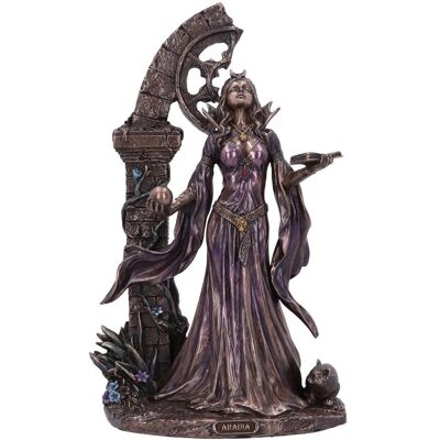 Nemesis Now Aradia The Wiccan Queen Of Witches Bronze Figurine 25cm - Figurine Nemesis Now Aradia The Wiccan Queen Of Witches Bronze Figurine 25cm - Figurine
