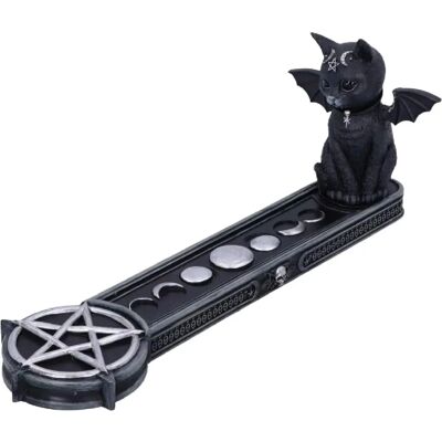 Nemesis Now Vampir-Katze Räucherstäbchenhalter - Gothic Fantasy Dekor - CO-90522 Nemesis Now Vampir-Katze Räucherstäbchenhalter - Gothic Fantasy Dekor - CO-90522