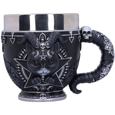Nemesis Now Pinkys Up Kult Cuties Pawzuph Becher - Resin Gothic Sammlerstück Nemesis Now Pinkys Up Kult Cuties Pawzuph Becher - Resin Gothic Sammlerstück