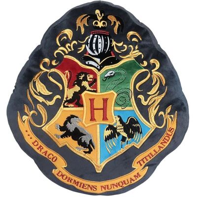 Harry Potter Hogwarts Crest Cushion - Multicolour Harry Potter Hogwarts Crest Cushion - Multicolour